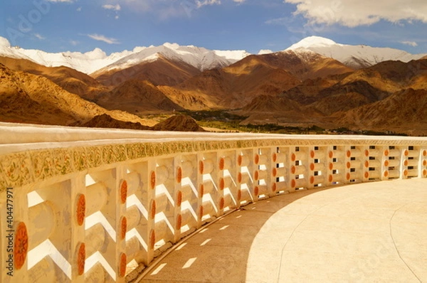 Obraz bridge in the mountains
