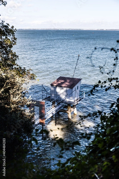 Fototapeta cabane de pêche