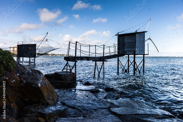 Fototapeta cabane de pêche