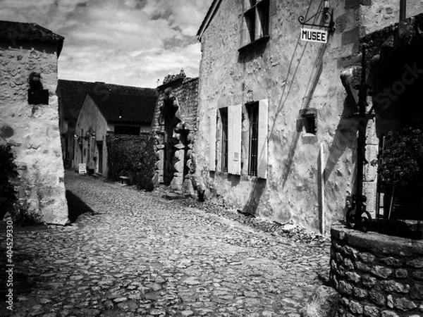 Fototapeta rue à Charroux