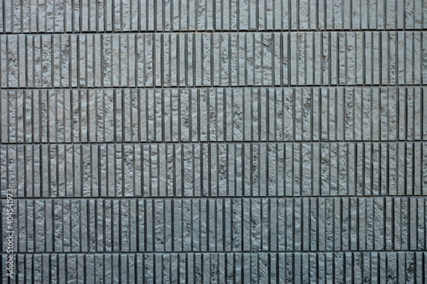 Fototapeta Stone grey vertical regular texture pattern. Images print for background, material, backdrop, wall.