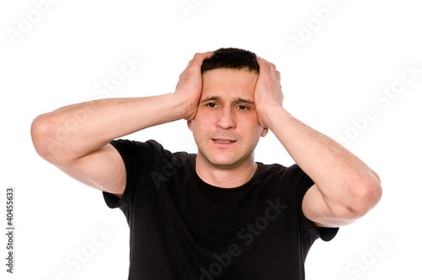 Obraz frustrated man