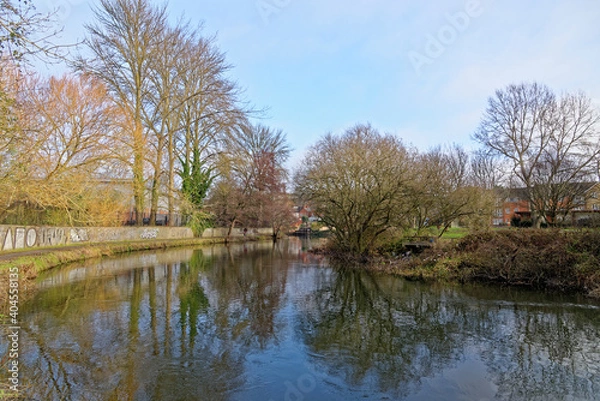 Fototapeta River Kennet and Avon Canal - Reading UK
