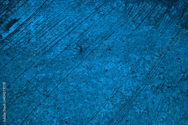 Obraz blue painted wood texture