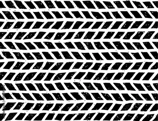 Fototapeta Retro vector pattern design for wallpaper, textile, background