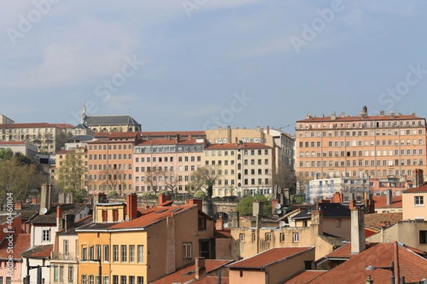 Fototapeta Vue de Lyon