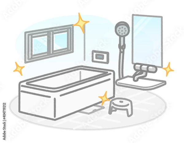 Fototapeta きれいなお風呂