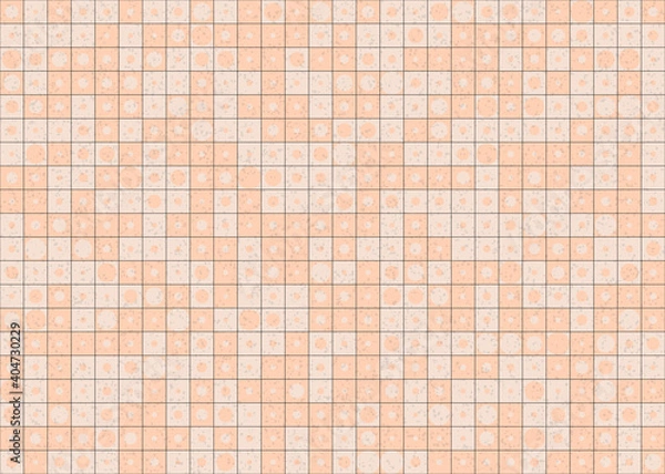 Fototapeta Abstract Geometric Pattern generative computational art illustration