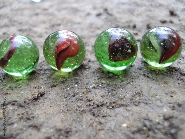 Obraz balls on beach