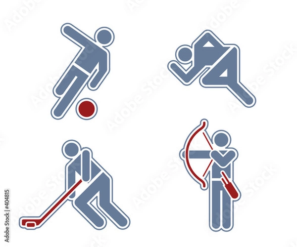 Obraz design elements p.30d "sport"