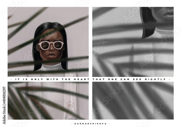 Obraz with the heart