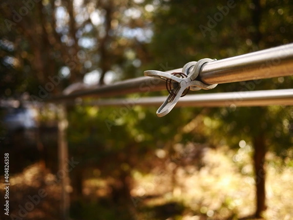 Fototapeta 洗濯バサミ