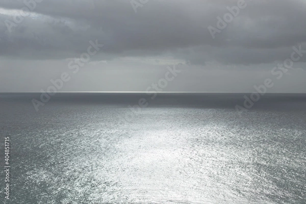 Obraz storm clouds over the sea