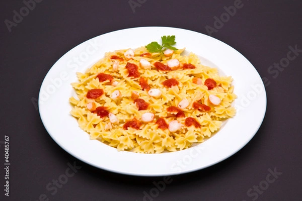 Obraz pasta dish with tomato