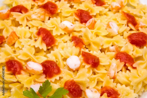 Obraz tomato pasta dish