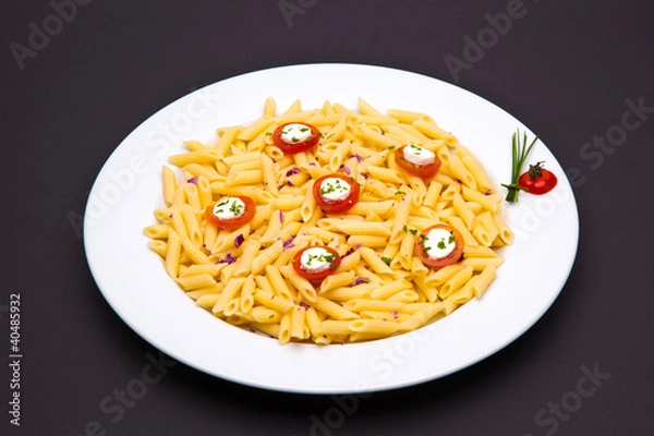 Obraz pasta dish with tomato