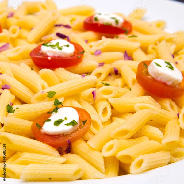 Obraz tomato pasta dish
