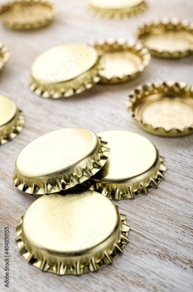 Fototapeta Crown caps