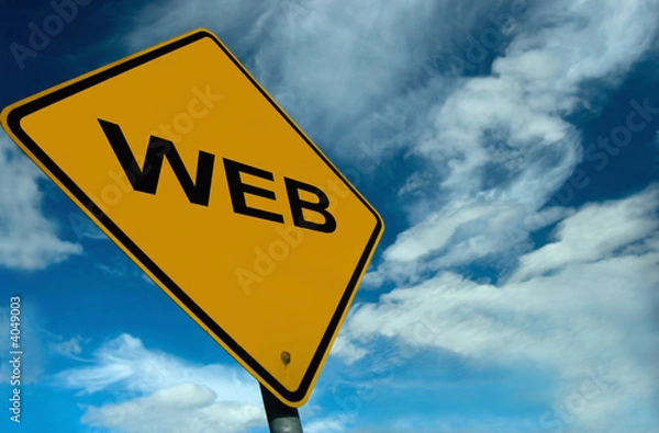 Obraz A Web Sign