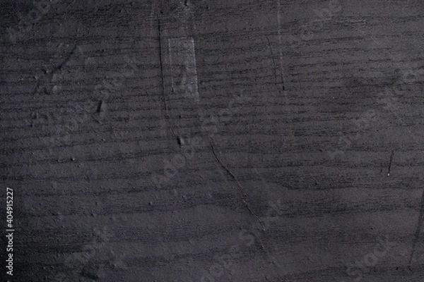 Fototapeta Background Texture of black gray paper with scratches on the surface. Old grunge poster