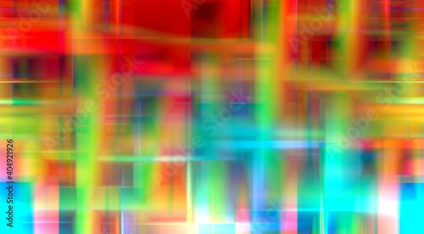 Obraz Yellow red crosses abstract colorful background with lines