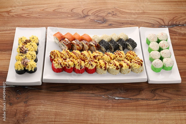 Obraz sushi on a plate