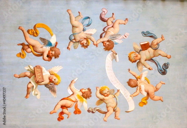 Obraz Malowanie aniołów