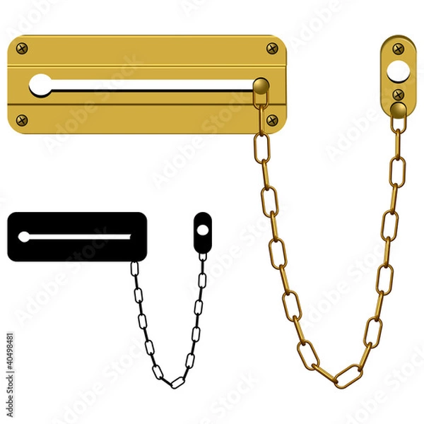 Obraz door chain