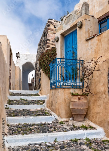 Obraz Staircase in the village