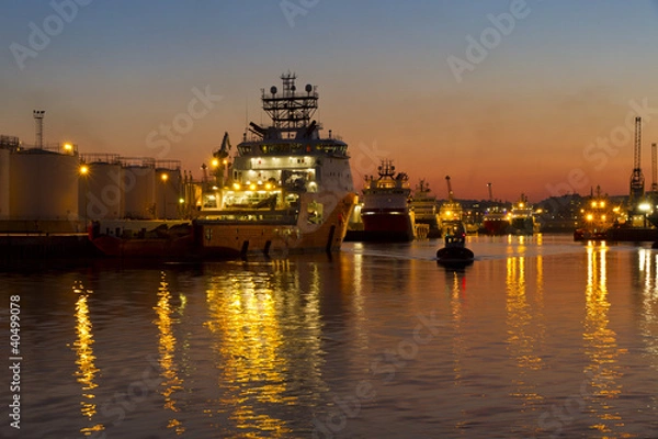 Fototapeta Aberdeen Lights