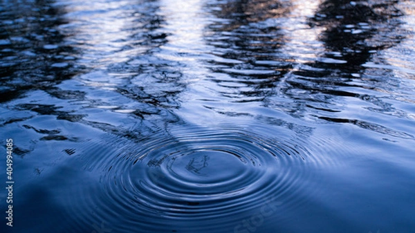 Obraz Magical Blue Ripples