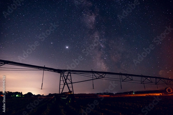 Obraz linear move at night