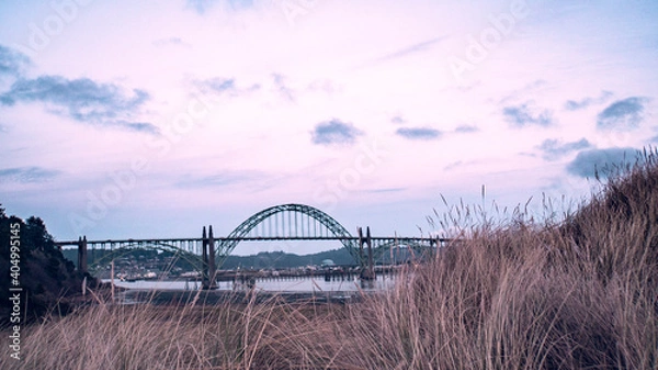 Obraz Newport bridge oregon