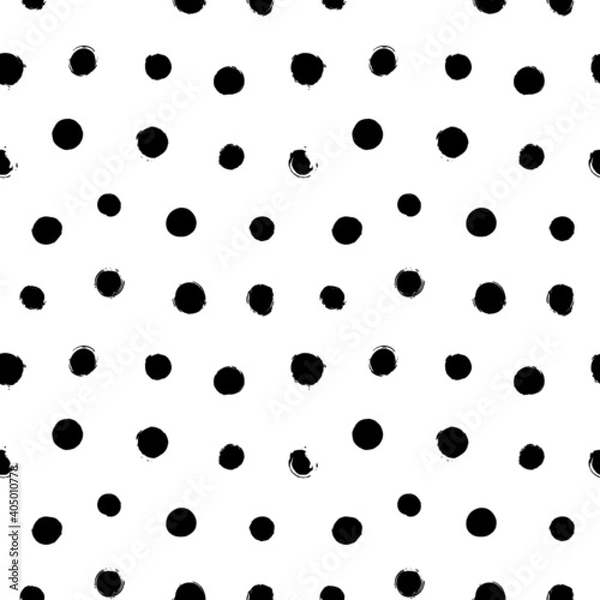 Fototapeta Circle Brush Strokes Patterns