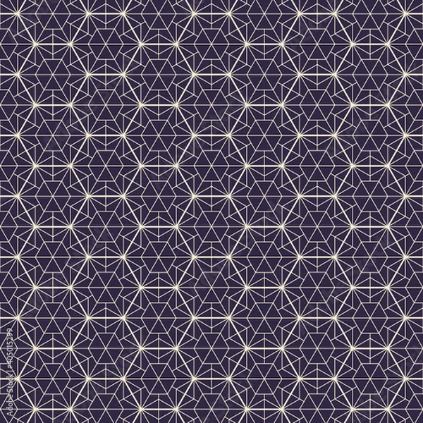 Obraz Hexagon art deco pattern background.