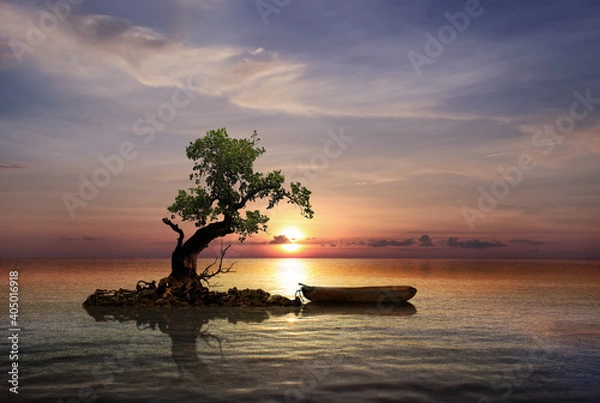 Obraz sunset on the sea