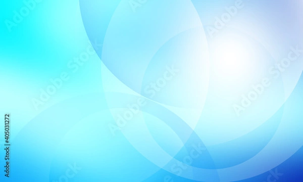 Fototapeta Light blue background with some shades