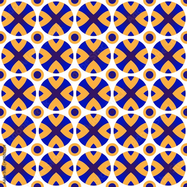 Fototapeta colorful pattern ceramic