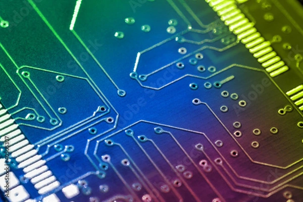 Obraz Electronic board