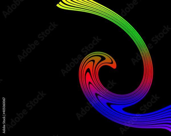 Obraz Black background abstract