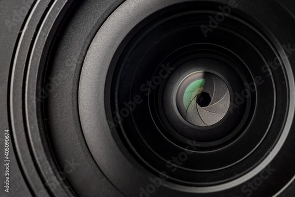 Obraz front of digital camera lens