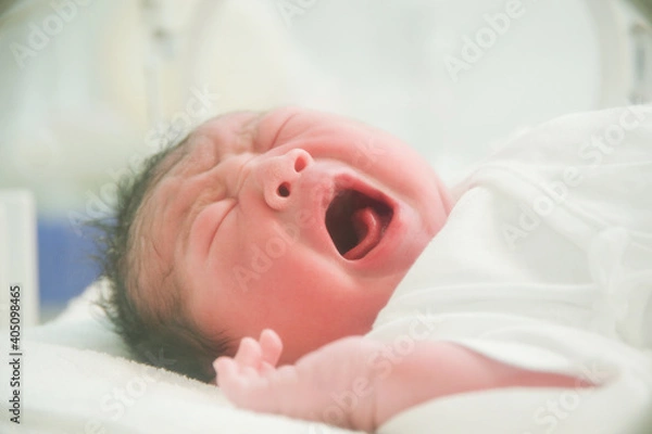 Obraz 泣く新生児 