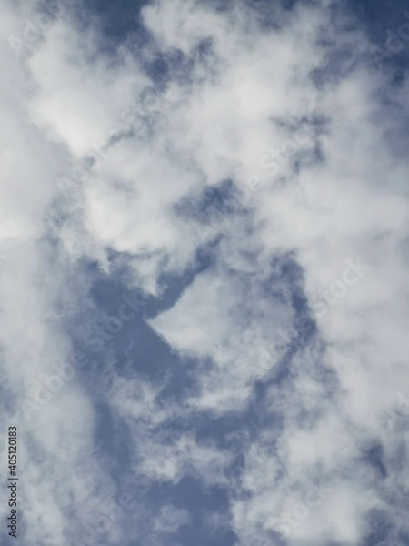 Fototapeta blue sky with clouds