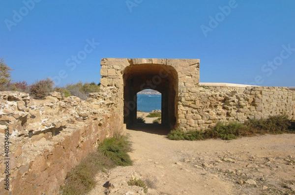 Obraz Puerta de la Trancada o San Gabriel, Tabarca