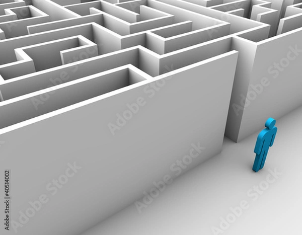 Fototapeta Finding a Solution