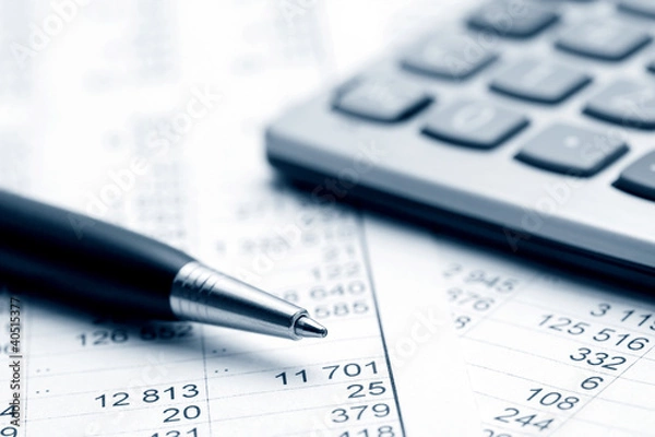 Fototapeta Księgowość