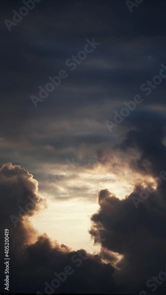 Obraz majestic clouds