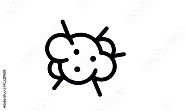 Obraz Warning and Hazard Icon vector design 