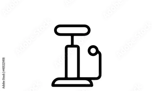 Obraz Bicycle Icon vector design 