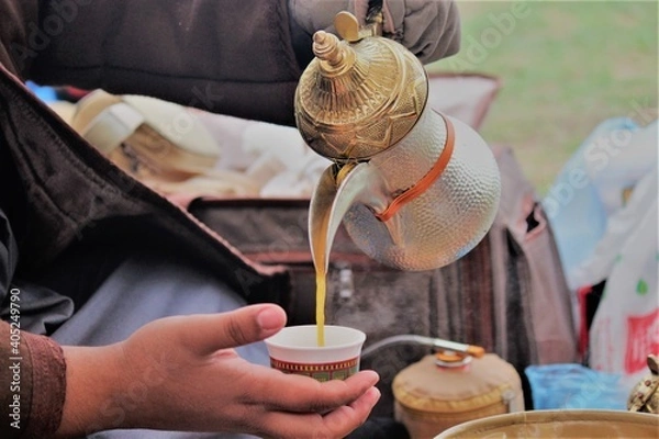 Fototapeta Arabic coffee